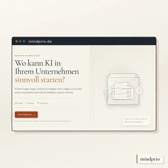 Erklärvideo: So funktioniert der KI-Bereitschaftscheck